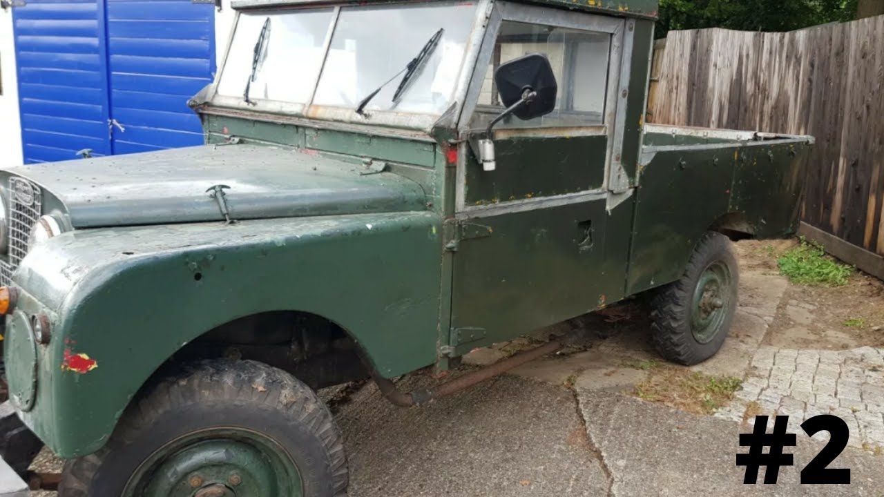 Land Rover series one restoration season 1 ep 2 Chassis Painting