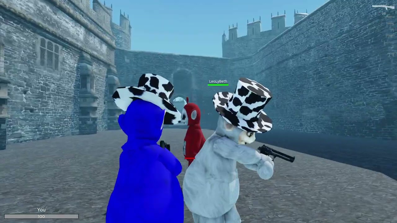 Playing Slendytubbies 3 on Roblox!!!11 XD