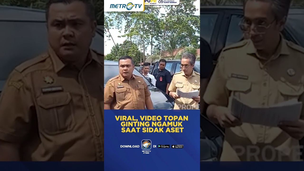 Viral, Video Topan Ginting Ngamuk Saat Sidak Aset #shorts