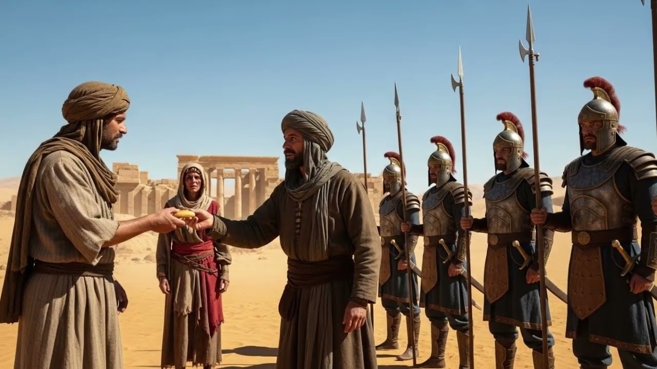 A desert herder helped a starving temple woman… moments later, royal soldiers lined up before him