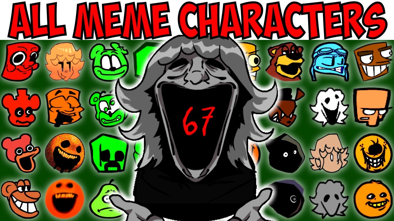 ALL MEME CHARACTERS | FNF Character Test | Gameplay VS Playground