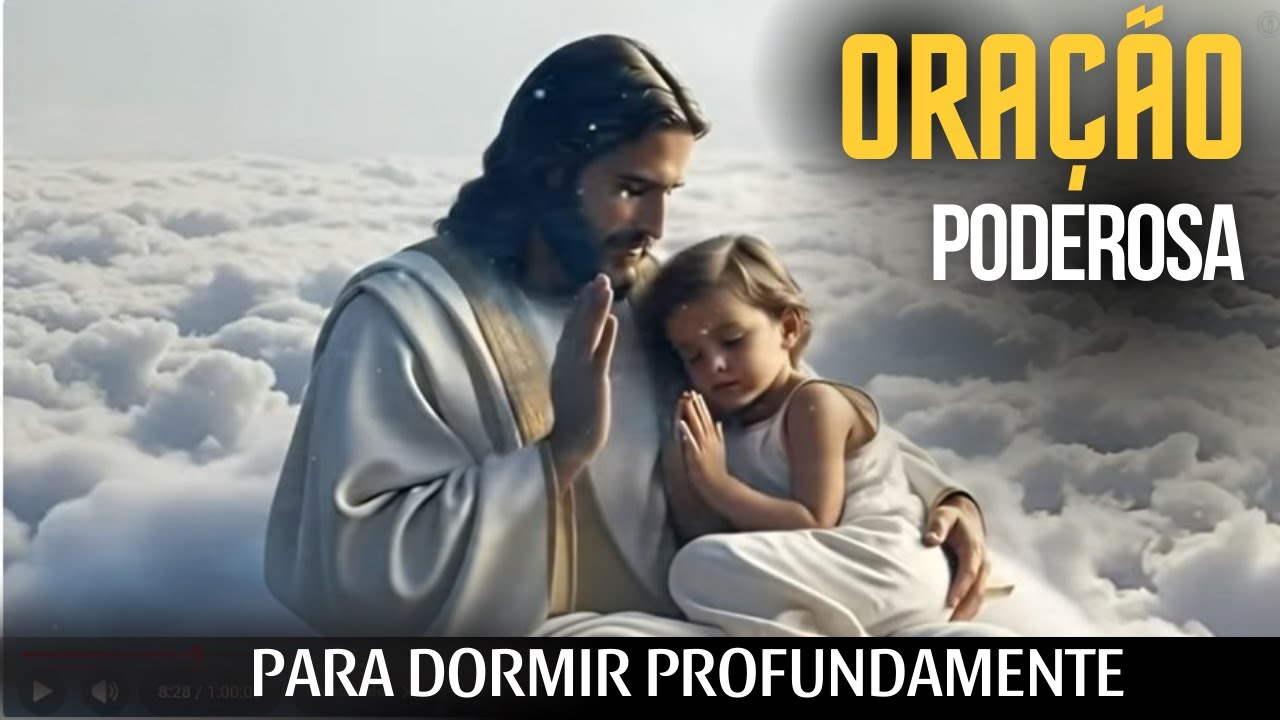 Oração Para Dormir Profundamente | Durma na PAZ de DEUS