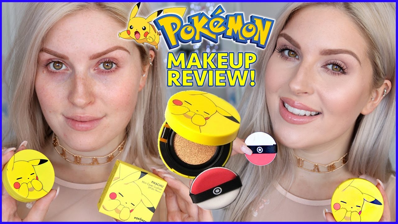 TonyMoly PIKACHU Foundation Cushion! ⚡ First Impression Review! 💯