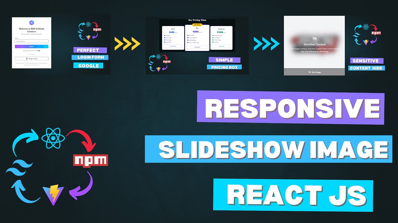 Build a Stunning Slideshow with React JS & Tailwind CSS (Step-by-Step)