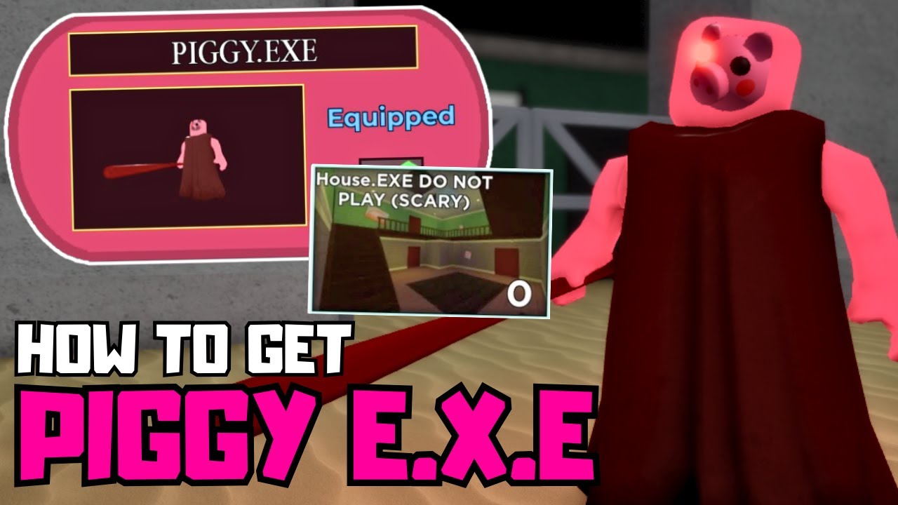 HOW TO GET NEW PIGGY EXE SKIN + NEW SKIN/MAP SHOWCASE | New Piggy Update