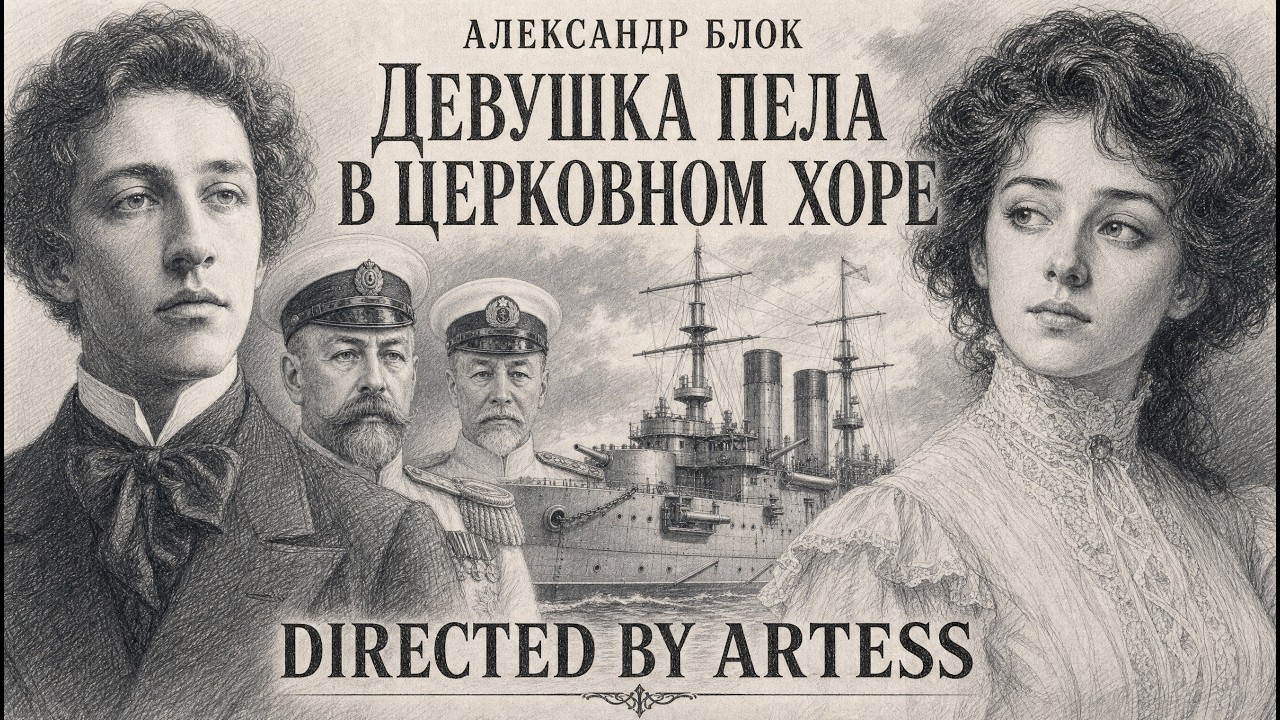 А. Блок  - Девушка пела в церковном хоре. рок-версия #поэты #рок