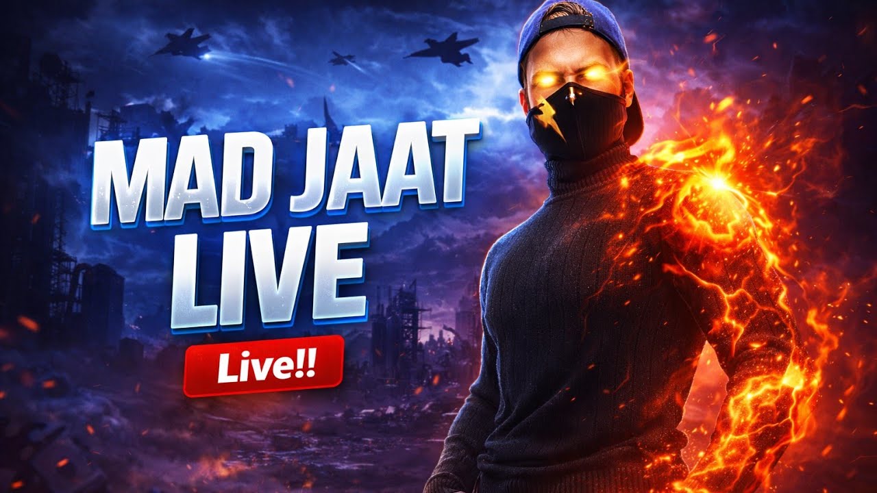 MAD JAAT LIVE 🔥 | CS Rank Push | Grandmaster Today 👑