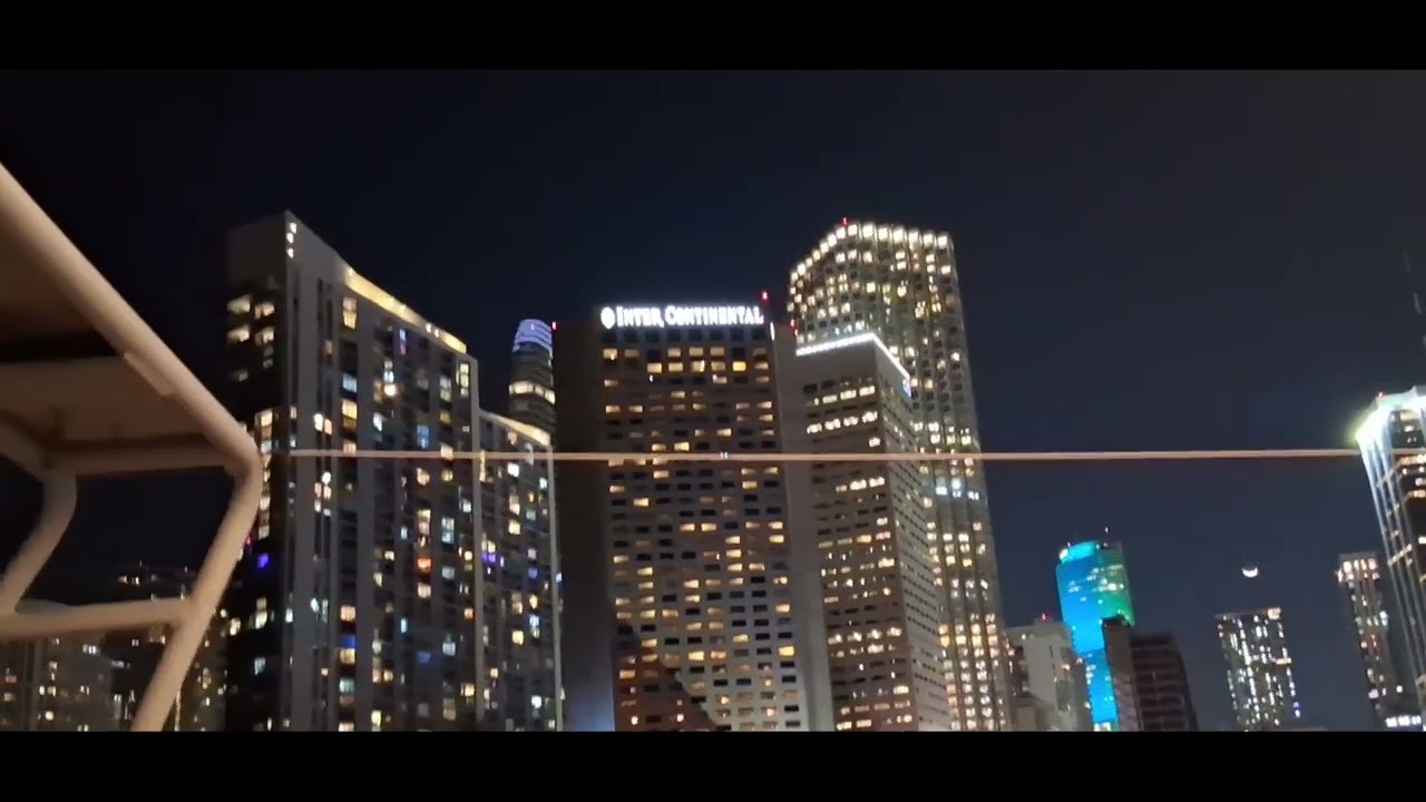 Miami Skyline at Night 