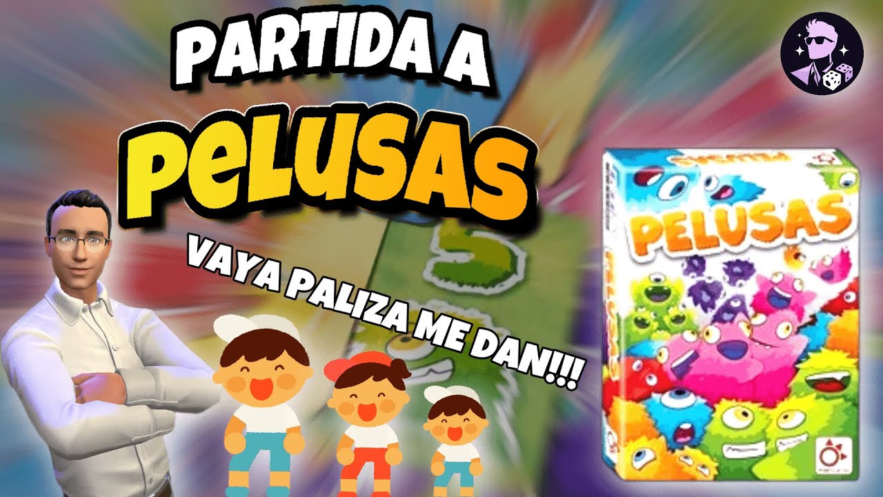 PARTIDA a PELUSAS -  Nuestro juego de mesa FAMILIAR del VERANO