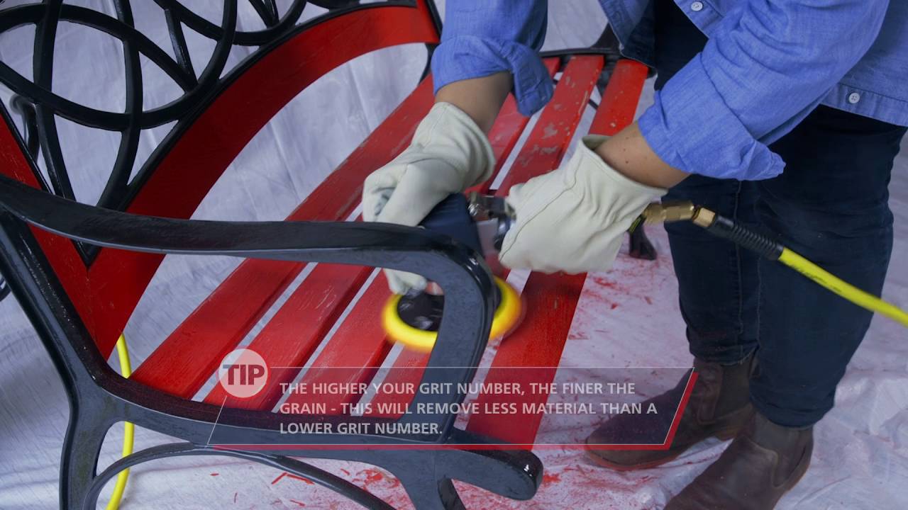 How to Use a Dual Action Sander with Your Campbell Hausfeld Air Compressor