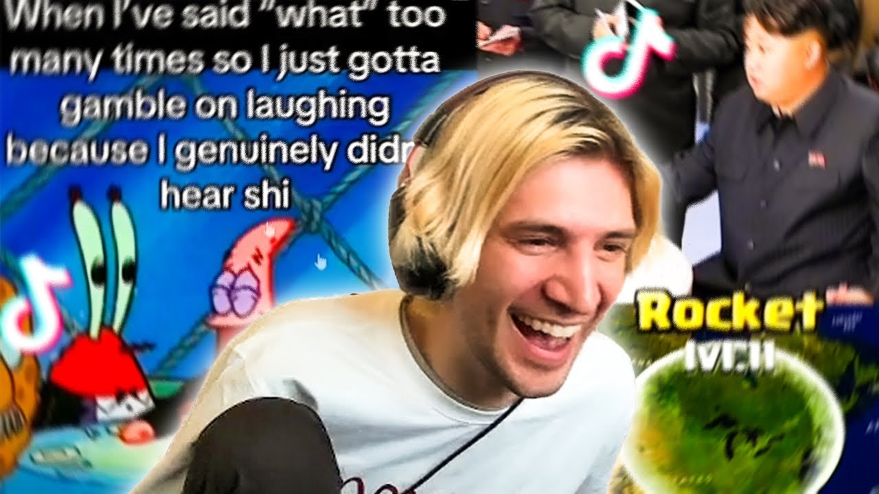xQc взрывается смехом: УМОРИТЕЛЬНЫЕ TikTok, которые умерли при ударе
