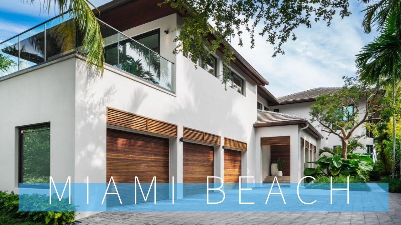 Tour Top Miami Beach Mansions $20 Million Dollar Waterfront Homes