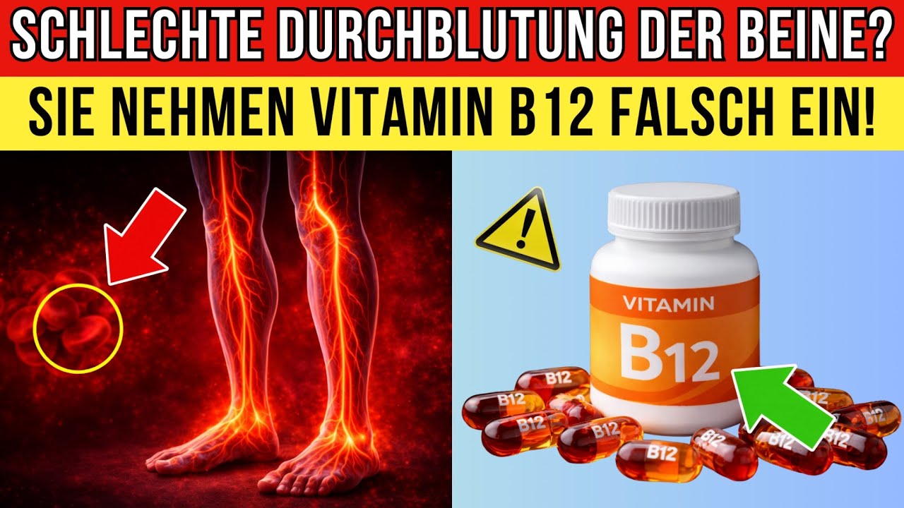 SENIOREN: Sie nehmen Vitamin B12 FALSCH ein (Arzt enthüllt) | Gesundheitstipps für Senioren