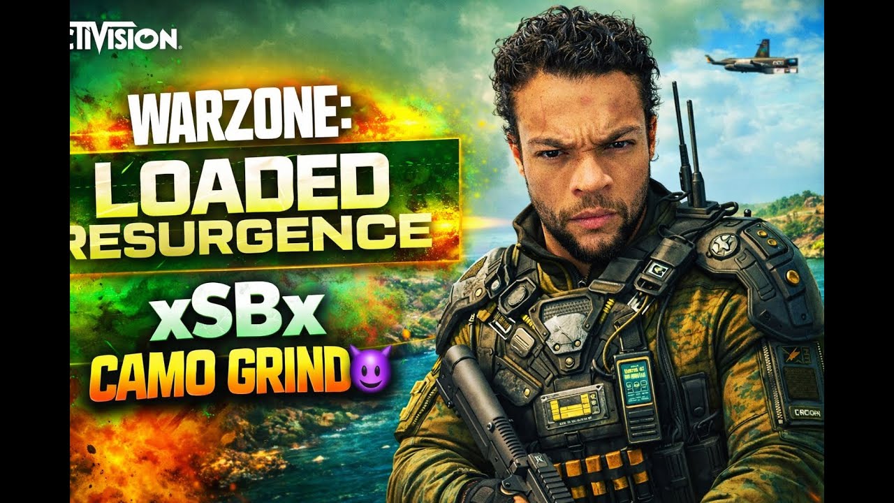 🔴 LIVE – WARZONE RESURGENCE 🔥 CAMO GRIND + HIGH KILL LOBBIES 💀 INSANE AIM 🎯 RAGE & WINS