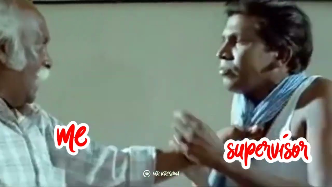 Vadivelu Comedy WhatsApp Status In Tamil | Leave | Company Supervisor | Mr.Krishna