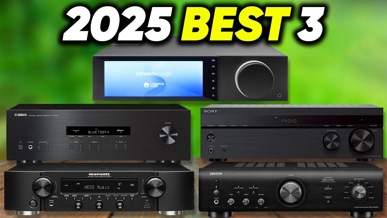 ✅ Best 3 Stereo Amplifiers 2025 (don&rsquo;t buy one before watching this)