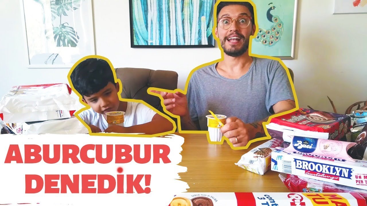 İTALYA'DAN ALDIĞIM ABURCUBURLARI OĞLUM ZENO İLE DENEDİK