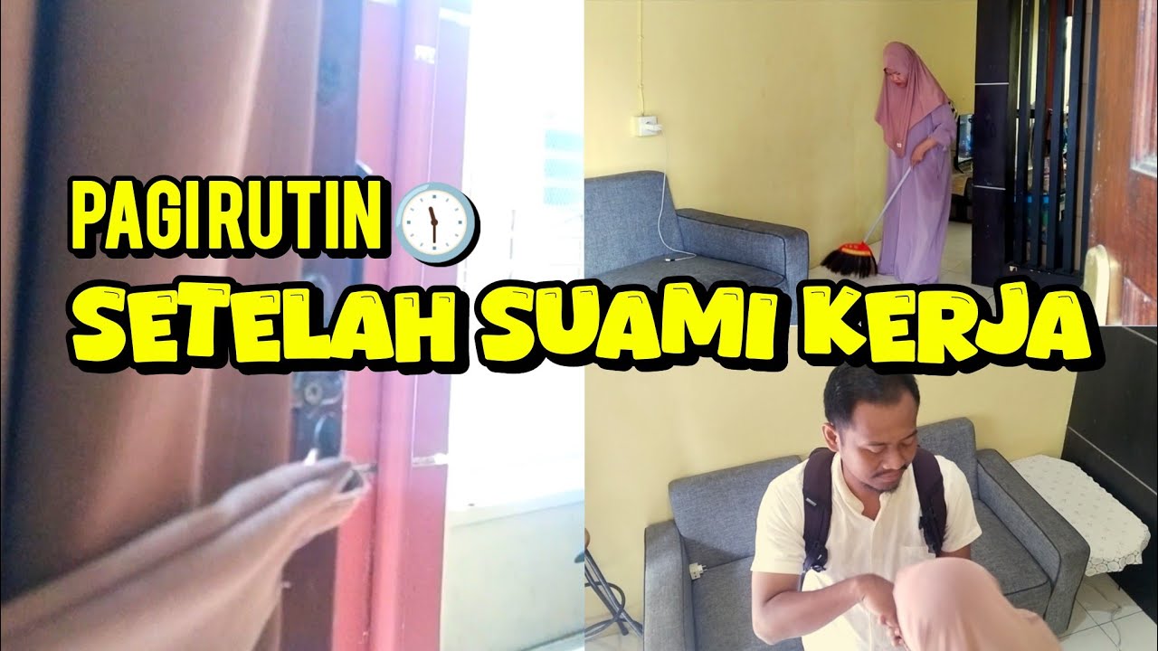 PAGI SUNYI SETELAH SUAMI BERANGKAT KERJA | RUTINITAS IBU RUMAH TANGGA YANG JARANG TERLIHAT