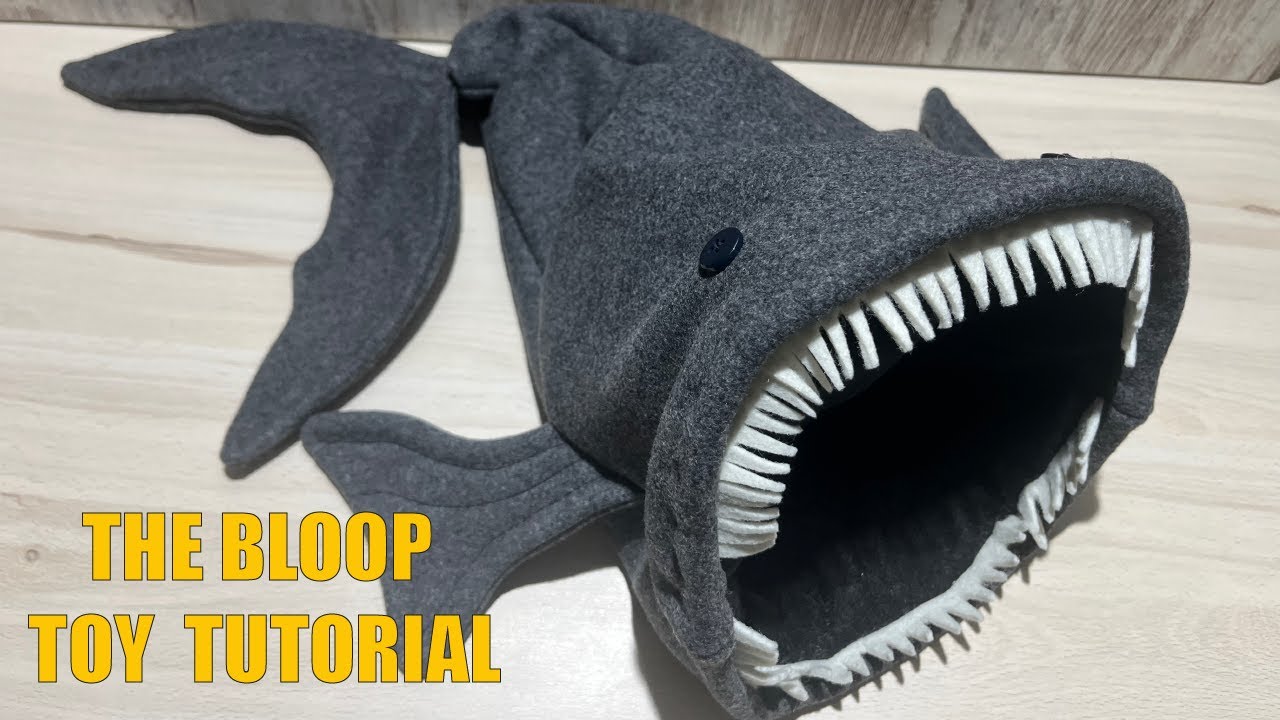 The Bloop toy sewing tutorial