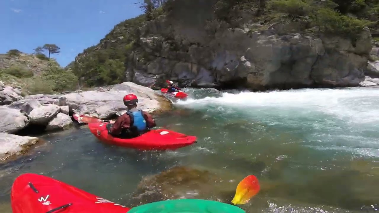Kayaking the French Alps June 2022