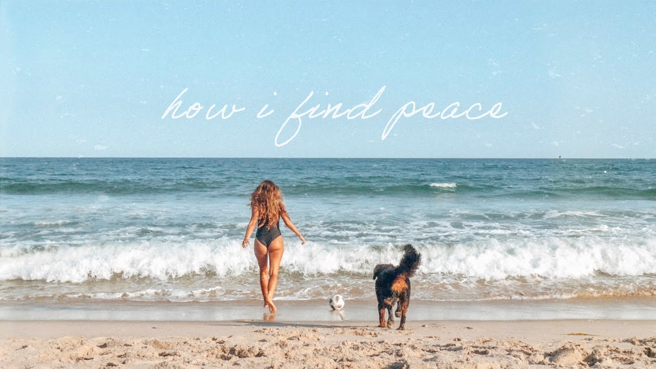 how i find peace ✨