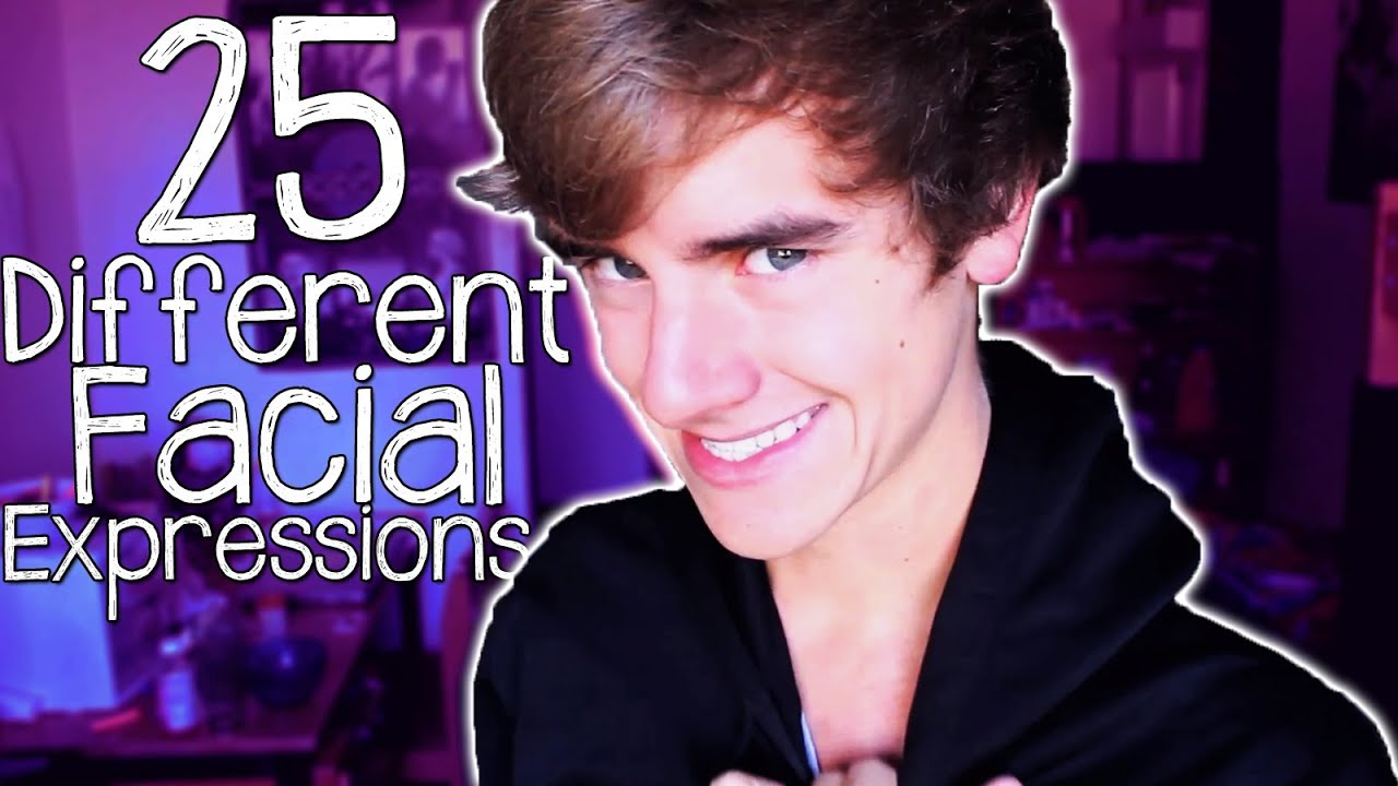 25 Different Facial Expressions