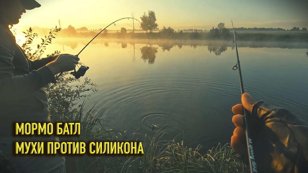 МОРМЫШИНГ : МУХИ ПРОТИВ СИЛИКОНА