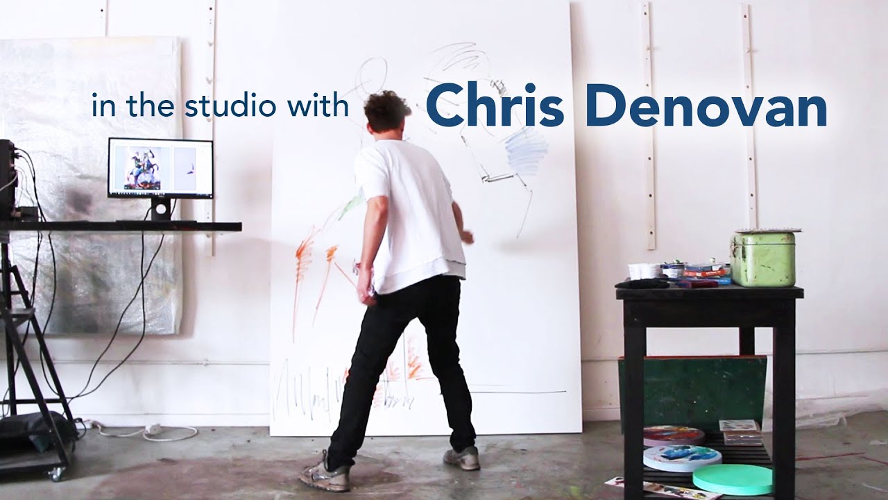 In the studio with CHRIS DENOVAN
