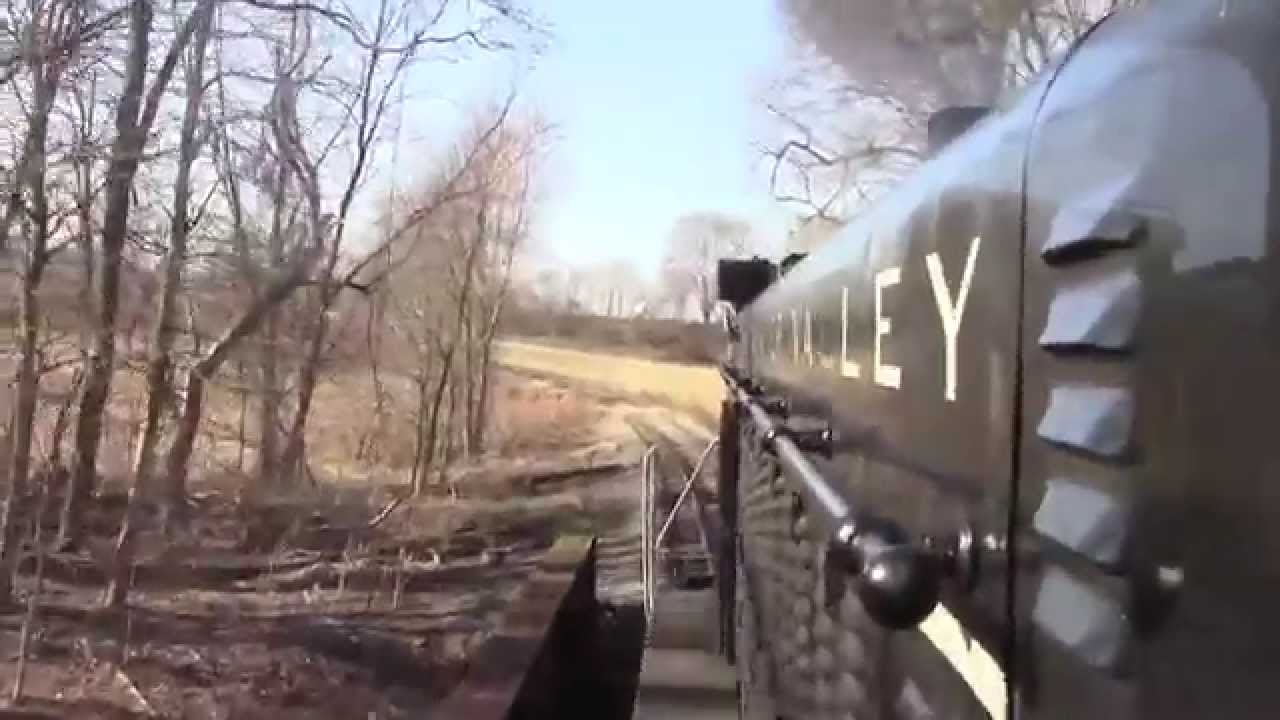 Cab Ride on the Whitewater Valley Railroad - PART 1