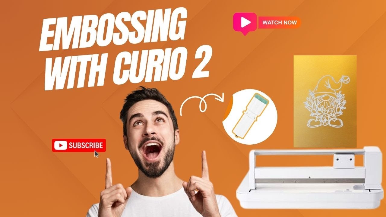 Как сделать тиснение с помощью Silhouette Curio 2 (простые шаги!) #howto #emboss #silhouette #cur...