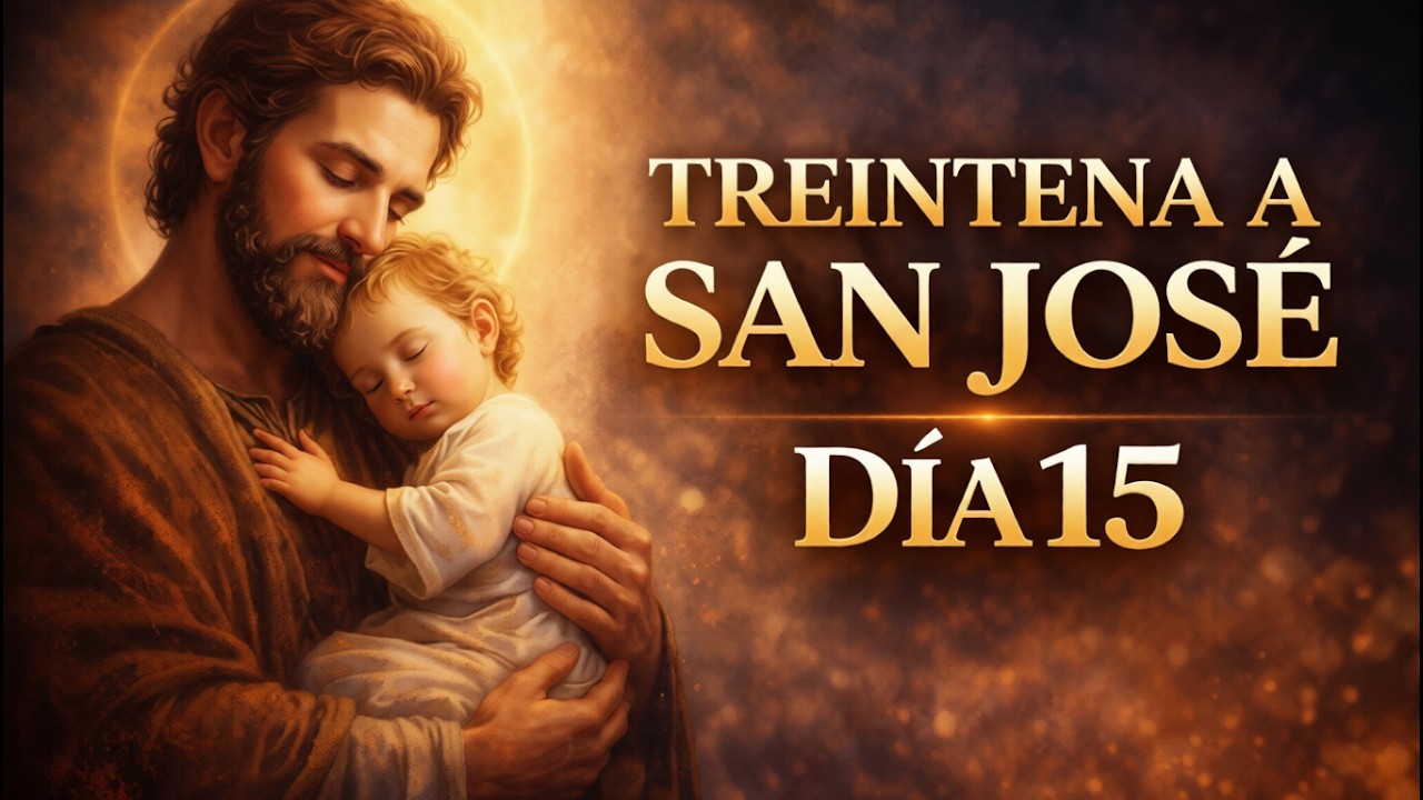 TREINTENA A SAN JOSÉ 🙏|DÍA 15|ESPERO QUE CADA DÍA SIENTAS MÁS LA NECESIDAD DE ENCONTRARTE CONMIGO.🌟🤍