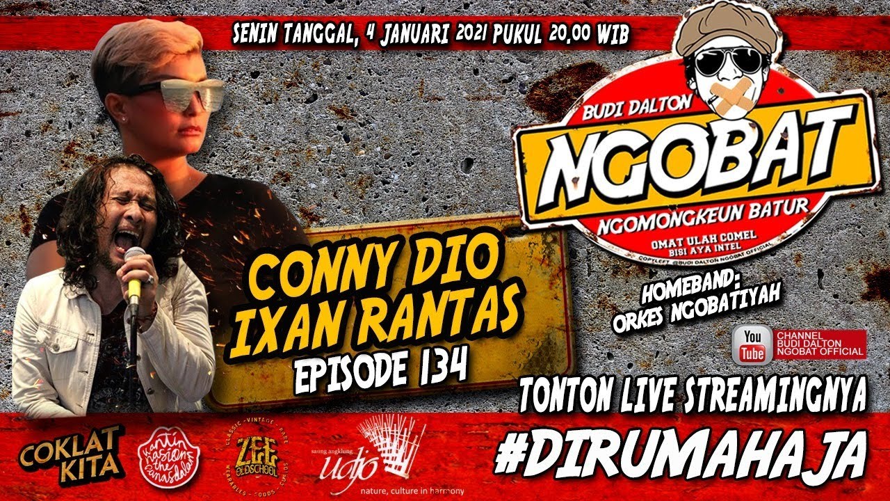 [LIVE] NGOBAT #134 - BARENG CONNY DIO DAN IXAN RANTAS