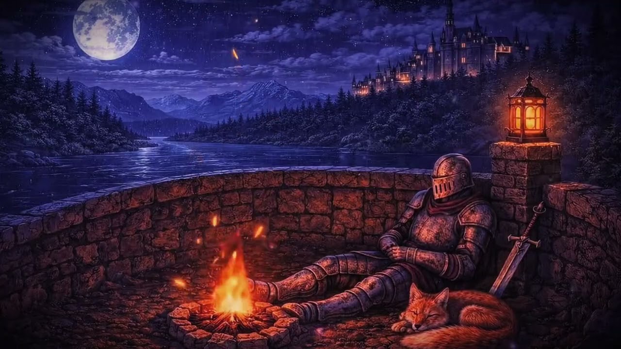light fire and rest now...sleep here