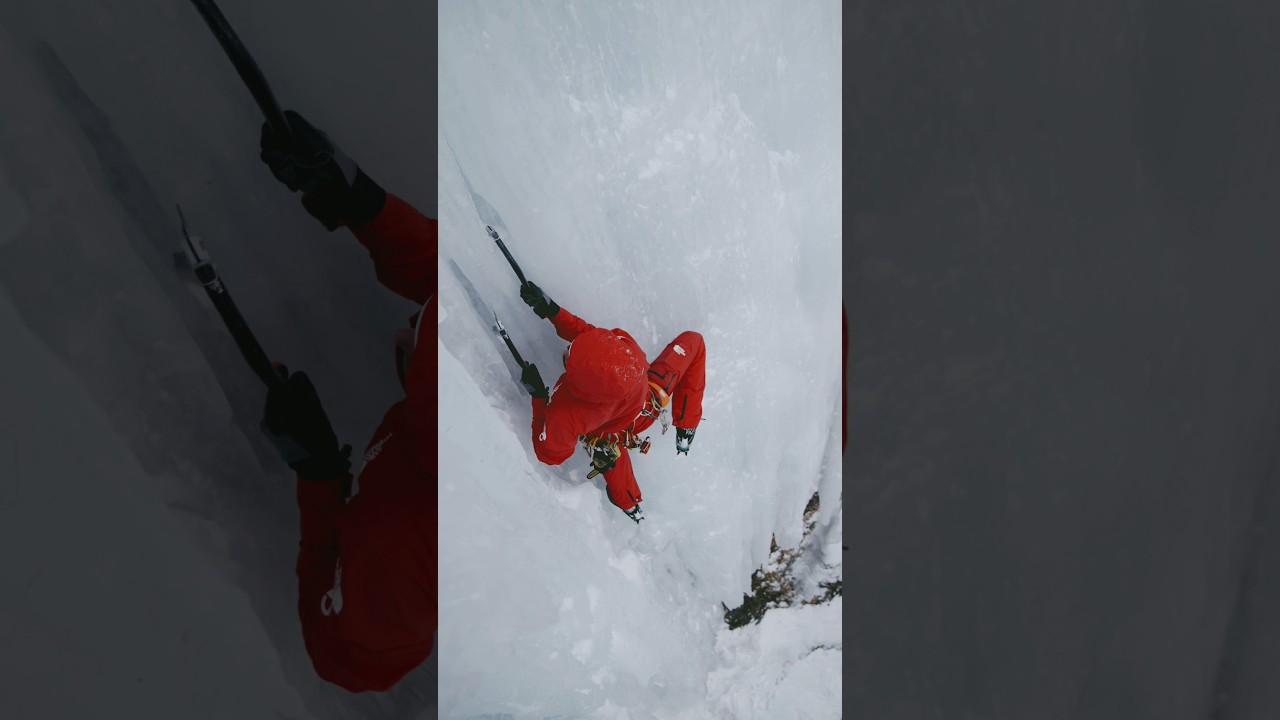 Soloing while ice climbing : Matt Cornell : The Big Sleep