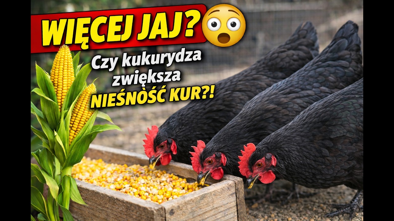 Czy kukurydza zwiększa nieśność kur? Sprawdzamy fakty!
