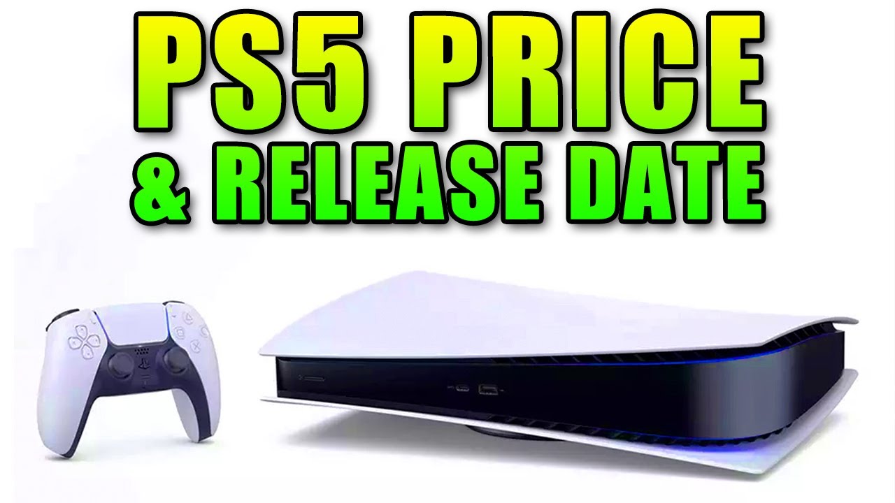 PS5 PRICE & RELEASE DATE Revealed