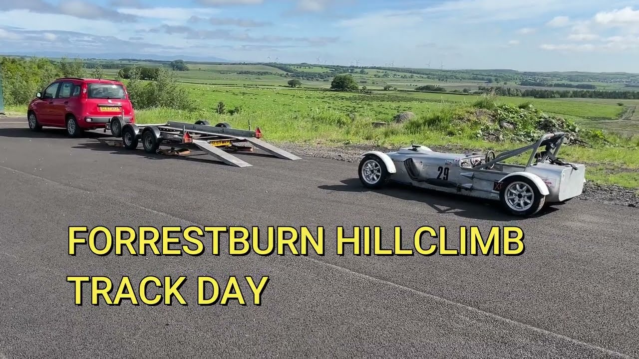 Alternative Racing Line and a Blind Driver at Forrestburn Hillclimb Track Day