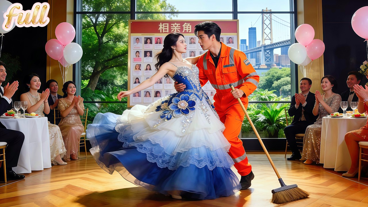 At A Dating Gala, All Mock Messy Janitor CEO; Only One Poor Girl Asks Him To Dance—He’s Fallen!