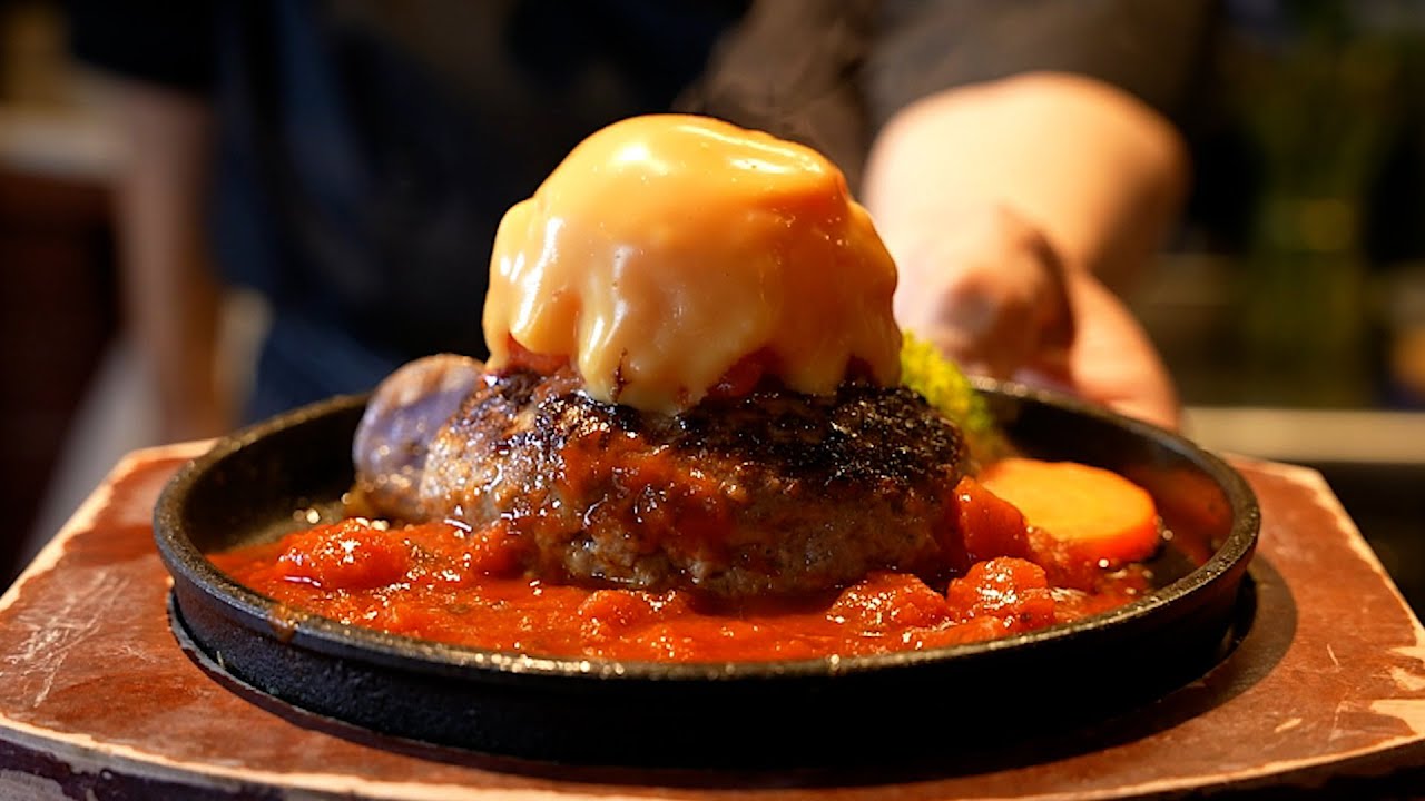 なんだ！この凄まじくおいしそうなフォルムは。｜炭火・鉄板焼ステーキ＆ハンバーグくずはら