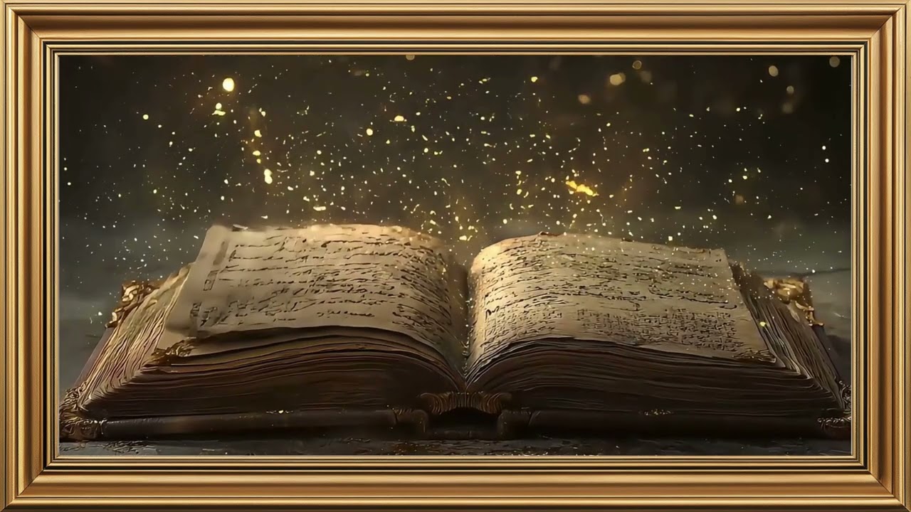 Magical Animated Book Art | 4K Fantasy Motion Visual for Samsung Frame TV Art Mode