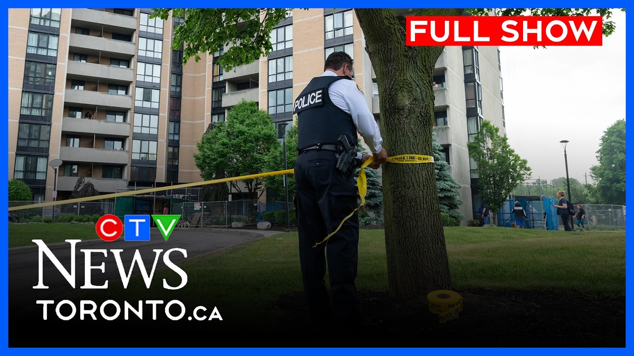 Police officer fatally shot in North York | CTV News Toronto Noon June 10, 2026
