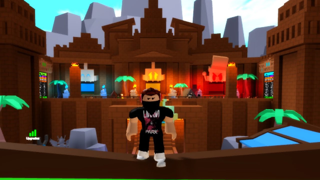 Playing Temple Thieves on Roblox