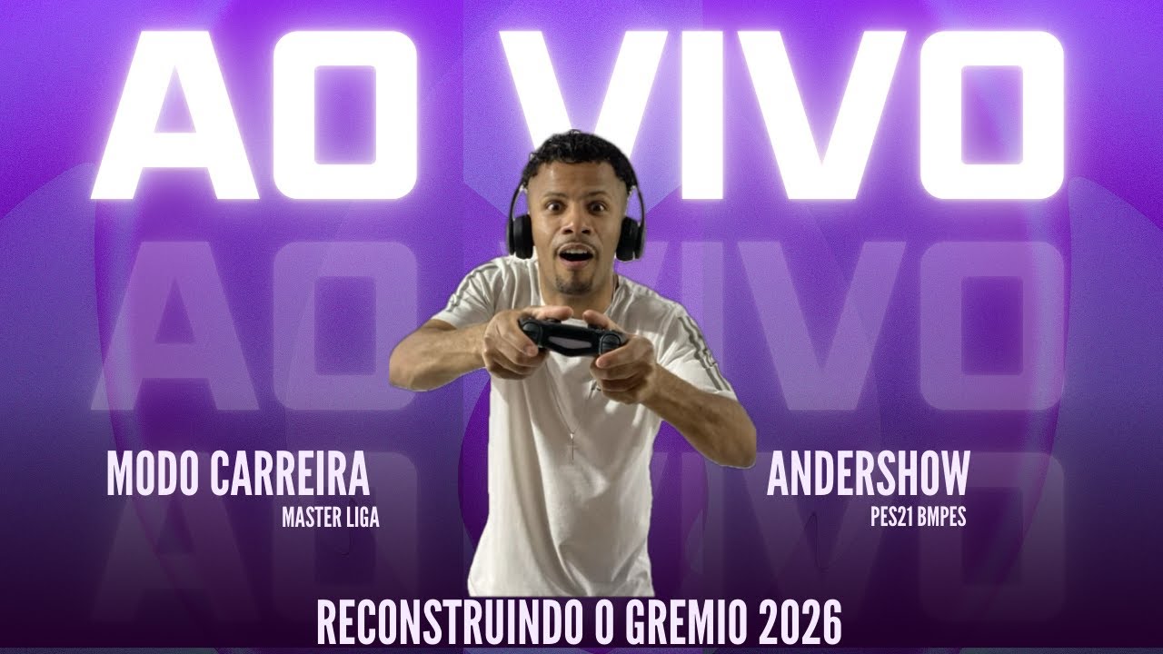 GREMIO: LIDERANÇA EM JOGO !!!  / PES21 BMPES LIGA  BRASILEIRÃO CONTINUAÇÃO..