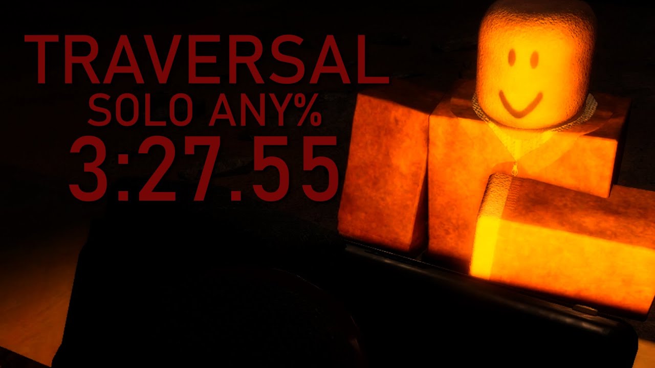 ROBLOX TRAVERSAL Solo Any% 3:27.55 [WR]