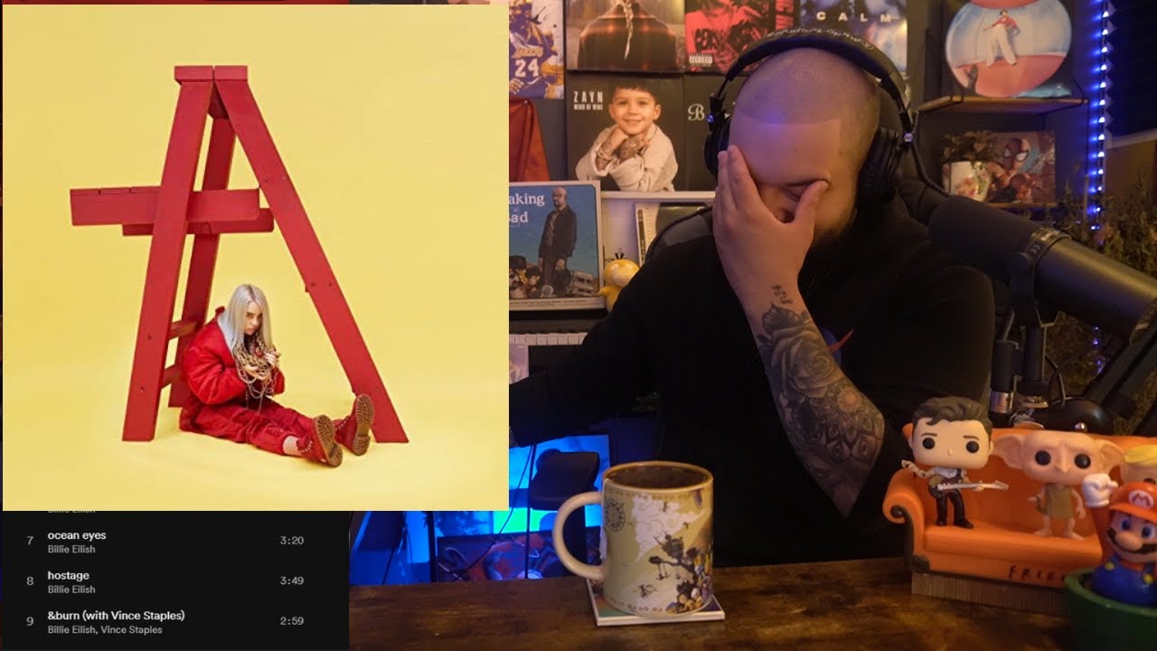 First listen to a Billie Eilish Album | dont smile at me Album Reaction