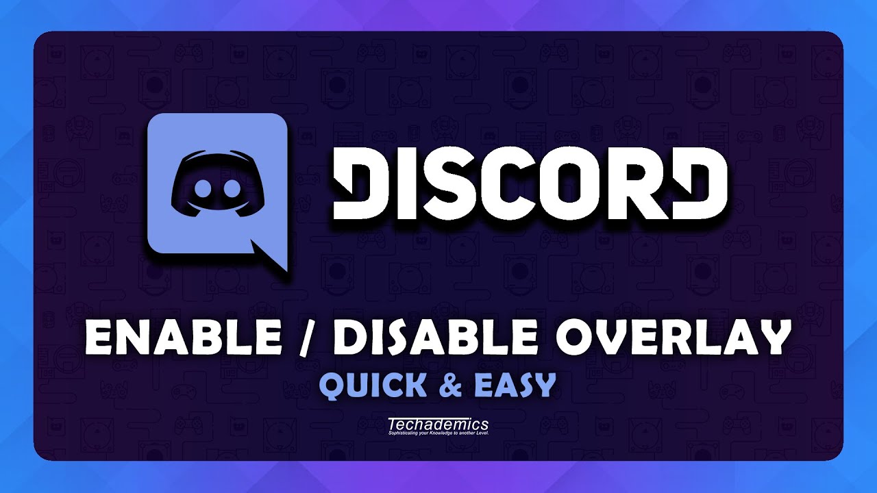 How To Add Discord Overlay To Any Game | Enable Or Disable Discord Overlay