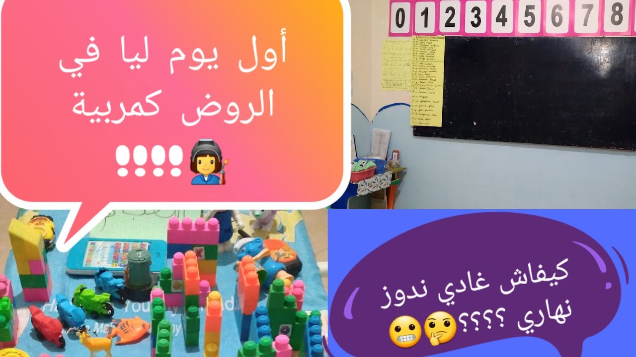 كيفية التعامل في أول يوم لك في الروض كمربية؟؟!!روض#تعليم#اولي #