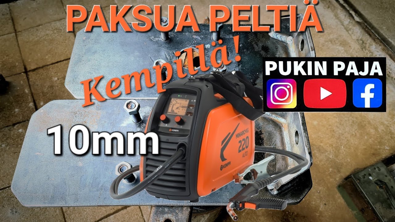 Paksua peltiä Kempillä! 