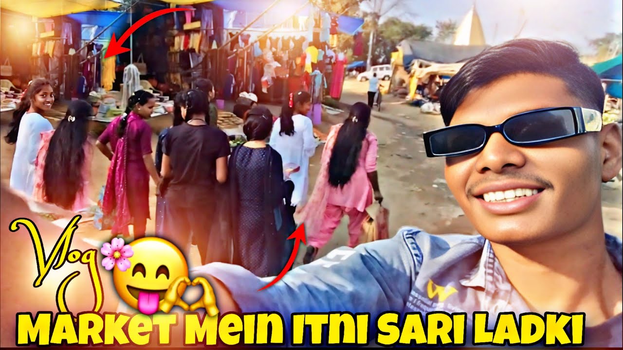 Bundu Market Mein Itni Sari Ladki 😍 || Reaction Vlog 😍 || Bundu Vlogs ❣️