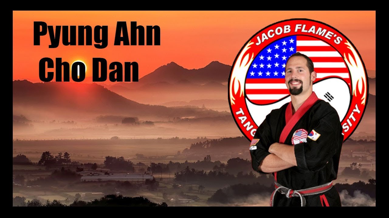 Pyung Ahn Cho Dan Intermediate Form #1 Reference Demonstration